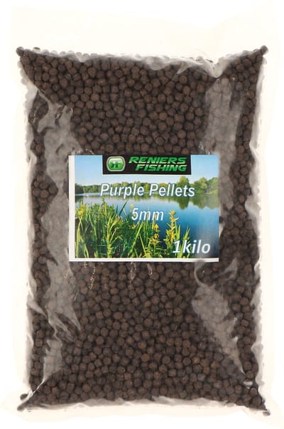 Reniers Fishing Purple Pellets 1kilo - Carp Extrudé - Maat : 2mm