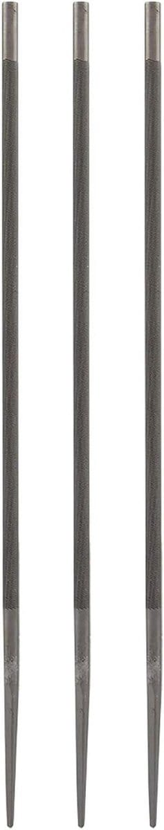 Ronde Kettingzaag Vijlen - Slijpaccessoires Houtbewerking - Zaagblad Onderhoud - Hoge Hardheid Slijtvast - 5.2mm Diameter 3 Stuks - Metaal
