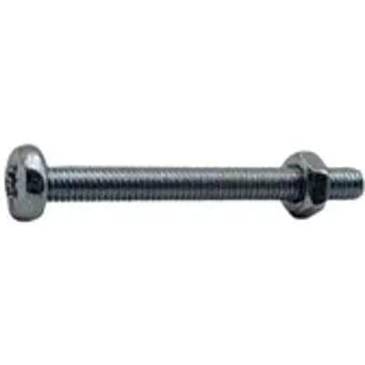 Sencys Metaalschroef+moer Ck M4x40mm Gegalvaniseerd Per 15