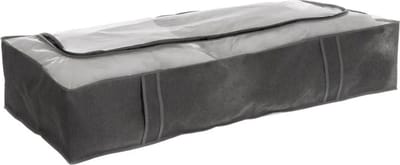 5Five Opberghoes/beschermhoes dekens en kussens - grijs - 100 x 45 x 20 cm