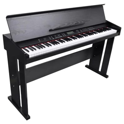 vidaXL - Elektronische/Digitale - piano - met - 88 - toetsen - en - bladhouder