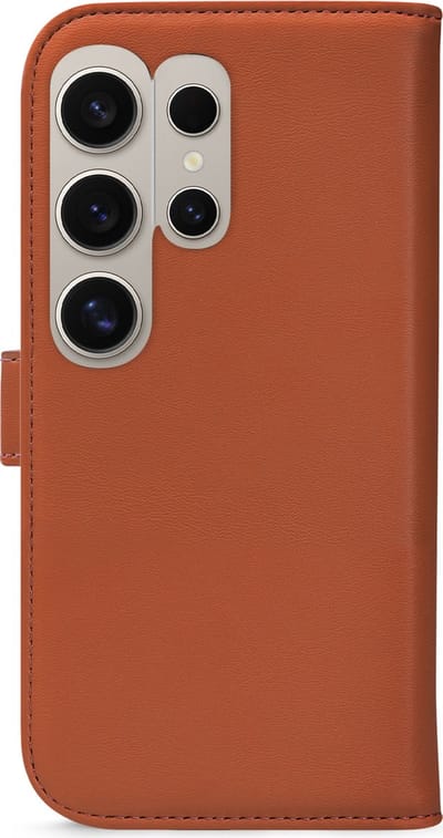 My Style Telefoonhoesje geschikt voor Samsung Galaxy S24 Ultra Hoesje | My Style Flex Wallet Bookcase Portemonnee | Pasjeshouder voor 3 Pasjes | Telefoonhoesje voor Pinpas / OV Kaart / Rijbewijs - Rust Red | Rood