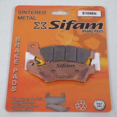 Plaquette de frein Sifam pour Moto Honda 750 XRV AFRICA TWIN RD04/07 1993 à 2003 AVG / AVD Neuf