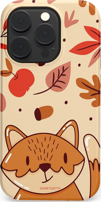 Casetastic hoesje geschikt voor Apple iPhone 14 Pro - MagSafe - Dubbellaagse bescherming - Boskat op avontuur - Fashion Case - Zand Terracotta Rood