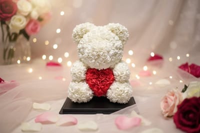 woonkamer decoratie verjaardagscadeau vaderdag moederdag beterschap rozen valentijns - Love teddy beer valentijn cadeautje rozen love valentijn knuffel Cadeau Valentijnsdag, Valentijn, Huwelijk,romantisch, vrouw perfect cadeau voor valentijnsdag