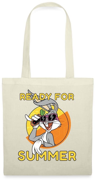 Looney Tunes Bugs Bunny Ready For Summer Tas Van Stof Schoudertas