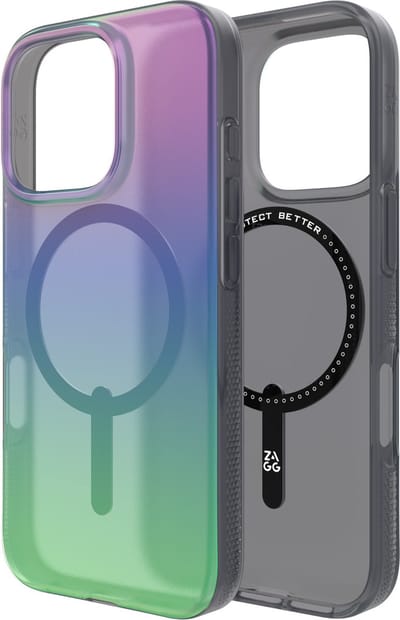 ZAGG - Milan Snap Mag geschikt voor iPhone 16 Pro Hoesje - raven feather | raven feather