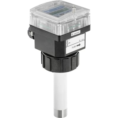 Elektromagnetische insteekflowmeter, PVDF-sensor, lange sonde, met display - Bürkert 8045 - 426499