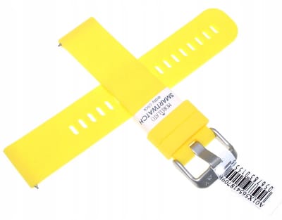 Morellato Gele Siliconen Horlogeband 20mm - Easy Click