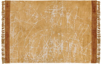 HANLI - Vloerkleed - Oranje - 160 x 230 cm - Viscose