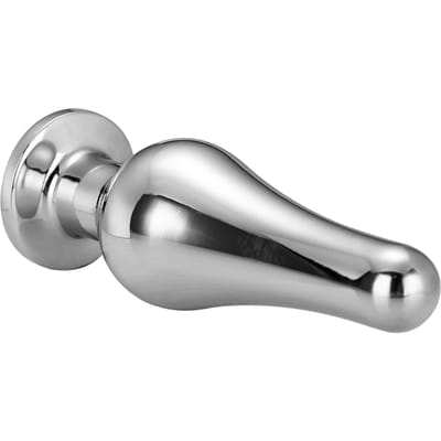 Dream Toys - Gleaming Love Silver Pleasure Plug - M