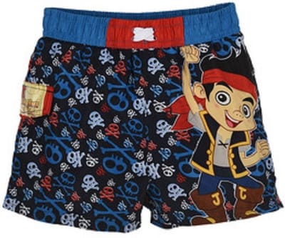 zwembroek van Jake en de Nooitgedachtpiraten  maat 98 ,middenblauw