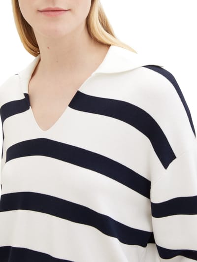 Tom Tailor - Pull - Maat XL - Vrouwen - 35067 offwhite - Viscose