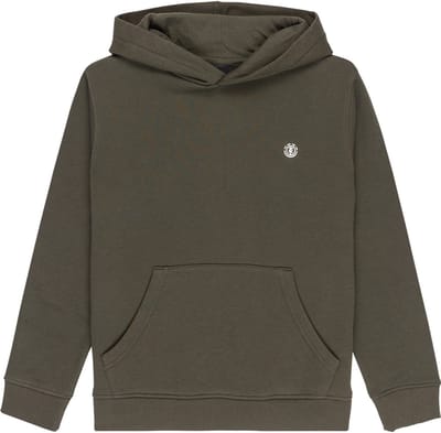 Element Icon Embroidery Hoodie Groen 14 Years Jongens