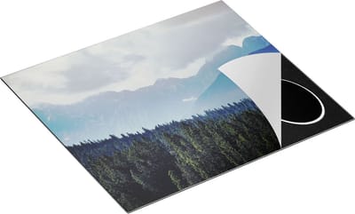 Chefcare Inductie Beschermer Amsterdamse Gracht tijdens Zonsondergang - 60x50 cm - Afdekplaat Inductie - Kookplaat Beschermer - Inductie Mat