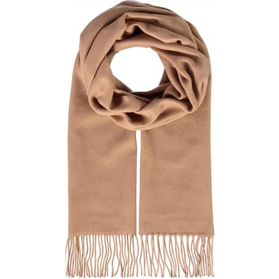 Sjaal zo zacht als kasjmier - camel - Gr. Standaardmaat van Goldner Fashion