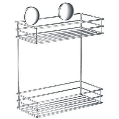 Smedbo Universal shower basket 25 cm, double B1202