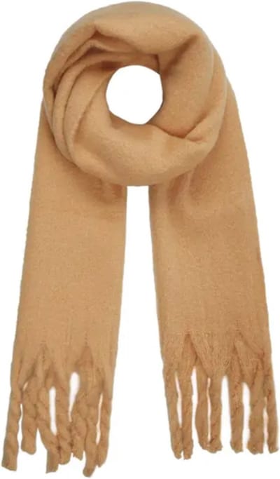 Sjaal - Winter - Winter Time - Effen - Camel
