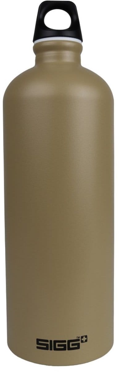 SIGG | Traveller 1.0L caramel-sand-touch | Aluminium Drinkfles