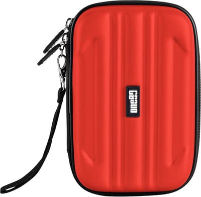 Standaard Dart Wallet voor Dartpijlen en Accessoires - Rode Dart Opbergtas