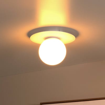 Lucide TRICIA - Plafonnière (Plafondlamp) - Ø 25 cm - 1xE27 - Wit