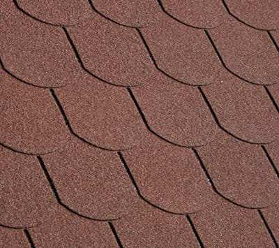 Premium Bitumen Dakshingles 1 m² Rood met Glasvliesinleg - Waterdicht en Duurzaam
