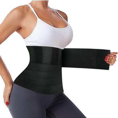 Effectieve Taille Trainer en Sauna Zweetband voor Gewichtsverlies, Lichaamsvormer en Sportieve Fitness voor Vrouwen