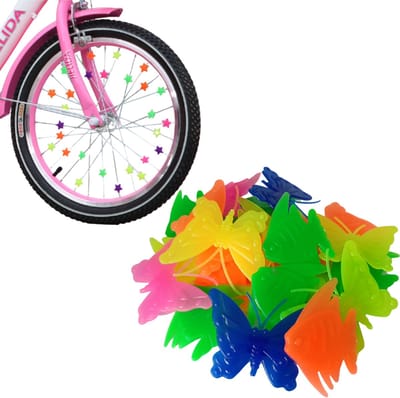 Entergoods® Spaakkralen Kinderfiets als Fietsversiering - Dieren - Gekleurde Fietskralen voor Kinderen - Dierkralen voor Spaken - 36 Stuks