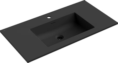 Mexen Otis inbouw wastafel 91 x 46,5 cm, zwart mat - 25189071