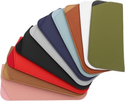 Brillenhoesjes Set - Brillen Organizer - Brillen Beschermen - Lichtgewicht PU Materiaal - 17.70 cm - Meerdere Kleuren