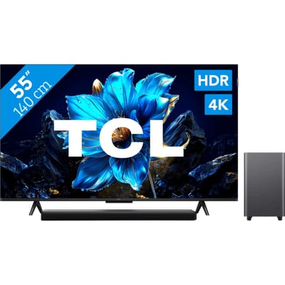 TCL 55" QLED P71K 4K (2025) + TCL S55H 2.1 Soundbar