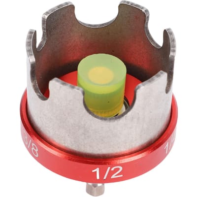 Dopsleutelopzetstuk voor 1/4, 3/8, 1/2 Inch Schroefstangen. Hoge Snelheid met Snel Moer Verwijderingsgereedschap, Aluminiumlegering, Stalen Constructie