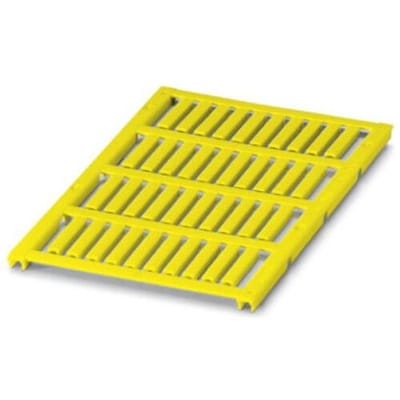 Phoenix Contact 0827573 UC-WMCO 2,9 (21X3,5) YE Adermarkering Montagemethode: Vastklemmen Markeringsvlak: 21 x 3.50 mm Geel Aantal markeringen: 400 10 stuk(s)