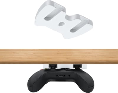 Onder het Bureau Houder voor Xbox 360, One, Series X/S en Switch Pro - Ruimtebesparend en Stijlvol Design