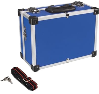 Multifunctionele Aluminium Opslagdoos met Schouderband en Sleutels