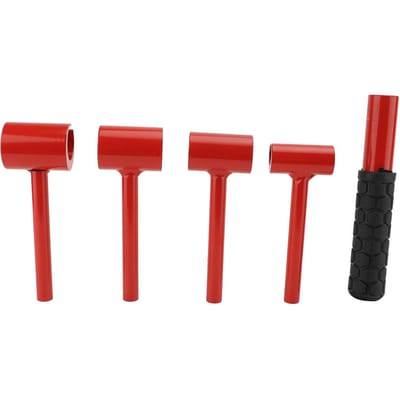 Deurscharnier Afstelsleutelset met Handvat Multi Specificatie Scharnierspleten Reparatie Steeksleutel 5-delige Set