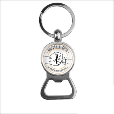 Bieropener Glas - Moeder & Zoon