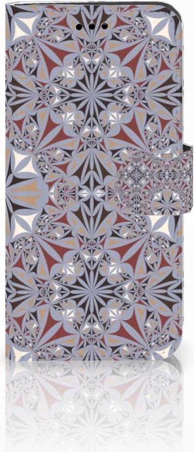 Huawei P10 Lite Bookcase Flower Tiles