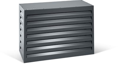 Evolar Airco Omkasting Buitenunit - Ombouw Warmtepomp - Onderhoudsvrij - Aluminium - 90 x 60 x 40 cm - EVO-COVER-XSA7016