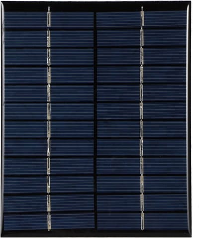 Mini Zonnepaneel - Zonnecel Module - Energie Opwekken - Weerbestendig Ontwerp - 2W 12V - Blauw