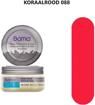 Bama Schoencreme - Koraalrood (088) - 50ml