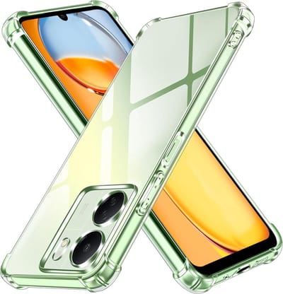 Casemania Hoesje Geschikt voor Xiaomi Redmi 13C / Poco C65 - Transparant - Anti Shock Hybrid Back Cover