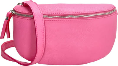 Charm London Anna Heuptas - Crossbody Schoudertasje - Fanny Pack - Avondtasje - Leren Dames Tas - Roze