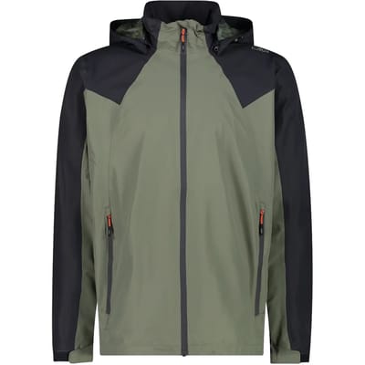 Cmp Zip Hood 31z5557 Jas Groen,Blauw S Man