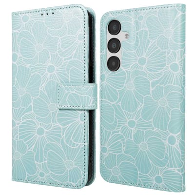 imoshion Hoesje - Geschikt voor Samsung Galaxy A35 - Design Bookcase smartphone - Botanica