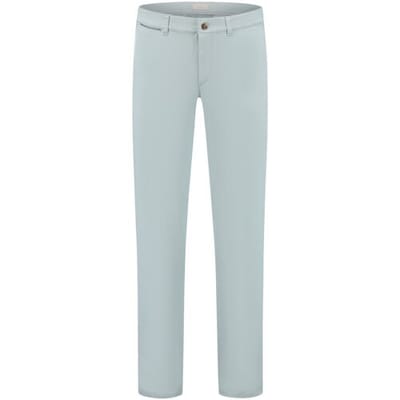 Com4 Broek Modern Chino fine Structure Illusion Blue / male