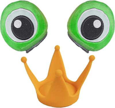 Helmen Oren - Grappige Accessoires - Skiën en Snowboarden - Gemakkelijke Bevestiging - 10x7x6 CM - Veelkleurig