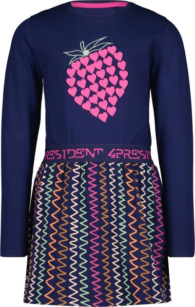 4President - Jurk - Navy - Maat 164