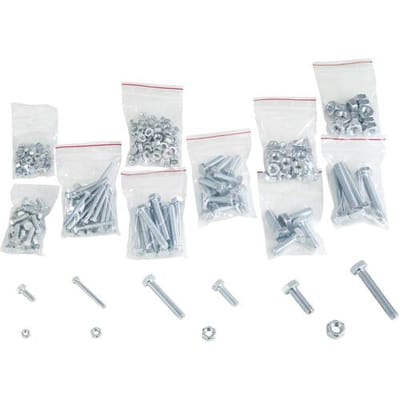 838518 Combi-schroeven assortiment navulverpakking 374 onderdelen