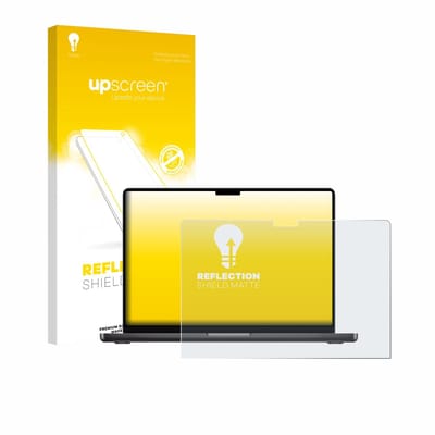 upscreen - Screenprotector voor Apple MacBook Pro 14" M5 2026 - Folie Beschermfolie anti glare matte